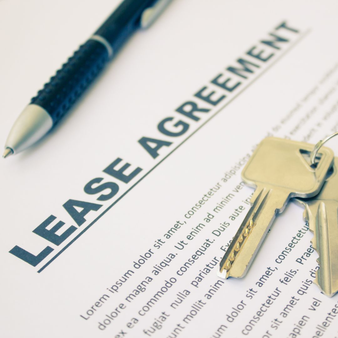 lease agreement with keys